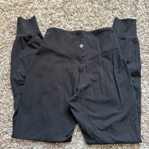 Lululemon Black Joggers Size 4 Womens Soft Material